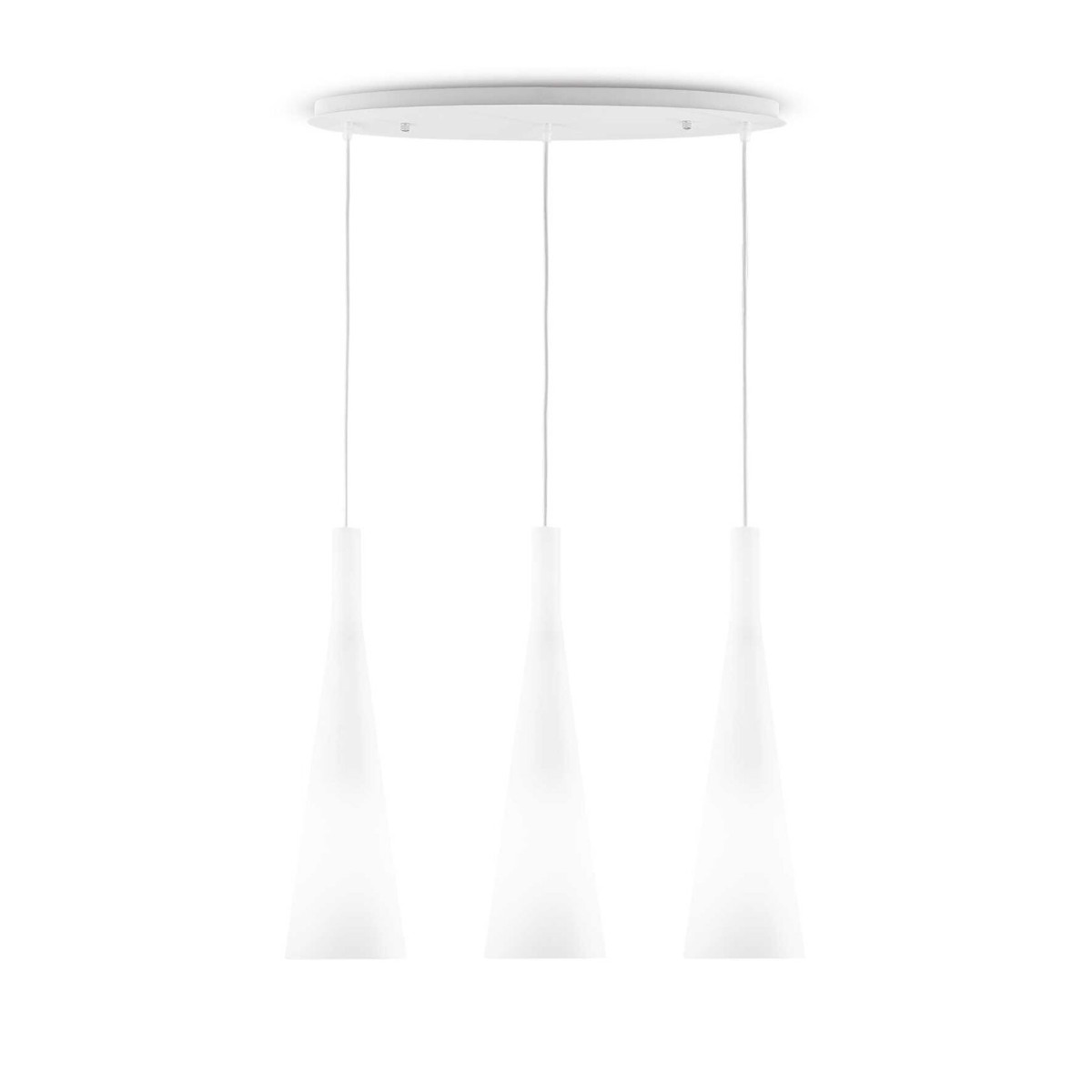 Светильник подвесной Ideal Lux Milk SP3 Белый E27 030326