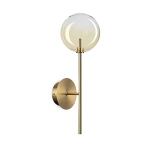 Светильник настенный Ideal Lux Equinoxe AP1 G4 Янтарный 345321