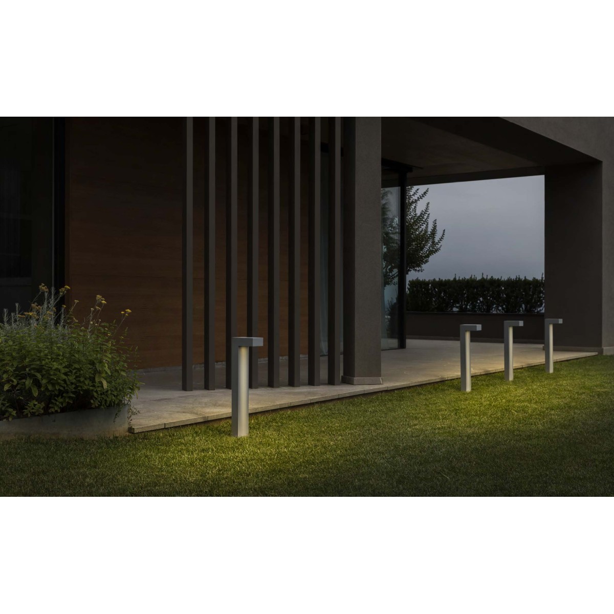 Светильник садово-парковый Ideal Lux Sirio PT2 H30 Антрацит GX53 369860