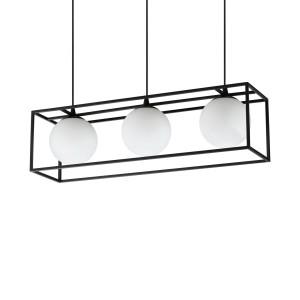 Люстра подвесная Ideal Lux Lingotto SP3 Черный E14 304144