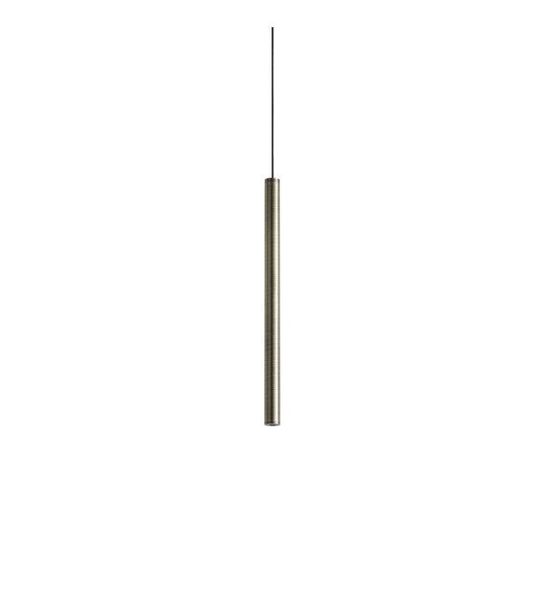 Светильник подвесной Ideal Lux Look LED SP01 Round D1.6 H025 On-Off 3000K Латунь 371023