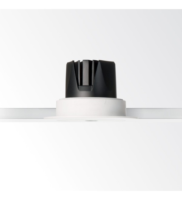 Светильник встраиваемый Ideal Lux Infinity FI Trimless 07W 3000K LED Черный 356129