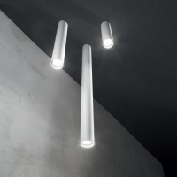 Светильник потолочный Ideal Lux Look PL1 Round D60 H400 Латунь GU10 353838