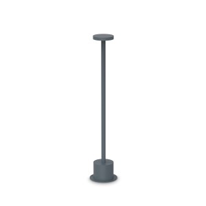 Светильник уличный настольный Ideal Lux Toffee PT D08 H50 Антрацит Аккумулятор 3000К LED 347776