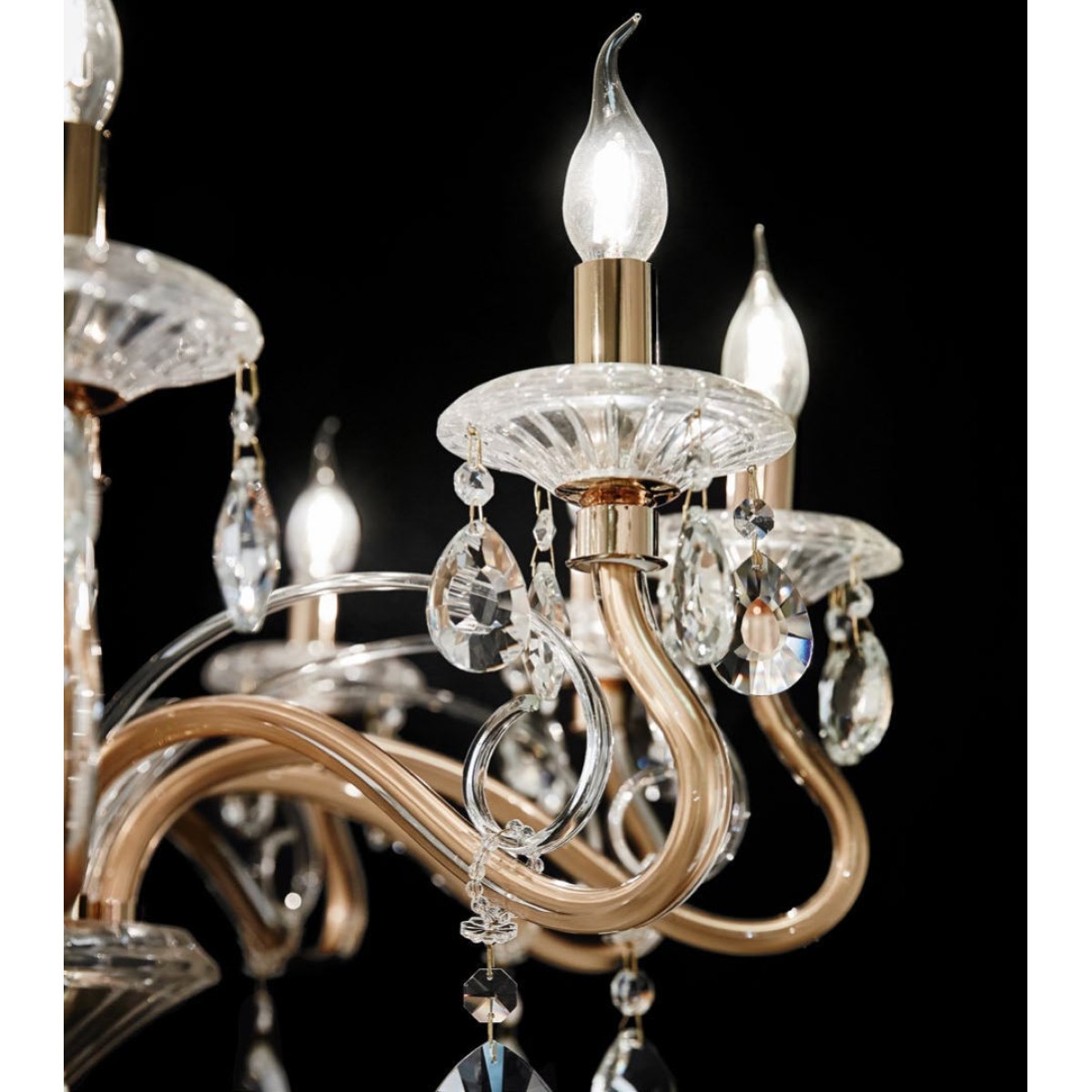Люстра подвесная Ideal Lux Negresco SP10 Хром E14 141060