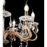 Люстра подвесная Ideal Lux Negresco SP10 Хром E14 141060