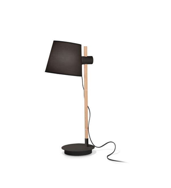 Лампа настольная Ideal Lux Axel TL1 Черный E27 272238
