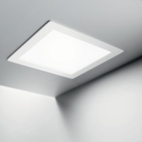 Светильник встраиваемый Ideal Lux Groove FI 20W Square Белый 3000K LED 124001