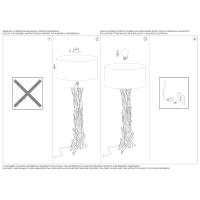 Торшер напольный Ideal Lux Driftwood PT1 Дерево E27 148939