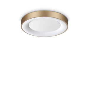 Светильник потолочный Ideal Lux Planet PL D40 LED Латунь 3000К 351773