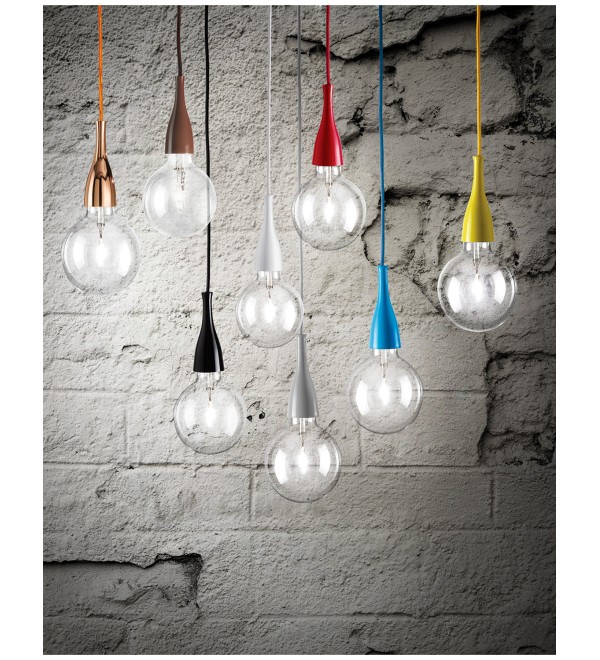 Светильник подвесной Ideal Lux Minimal SP1 Желтый E27 063621