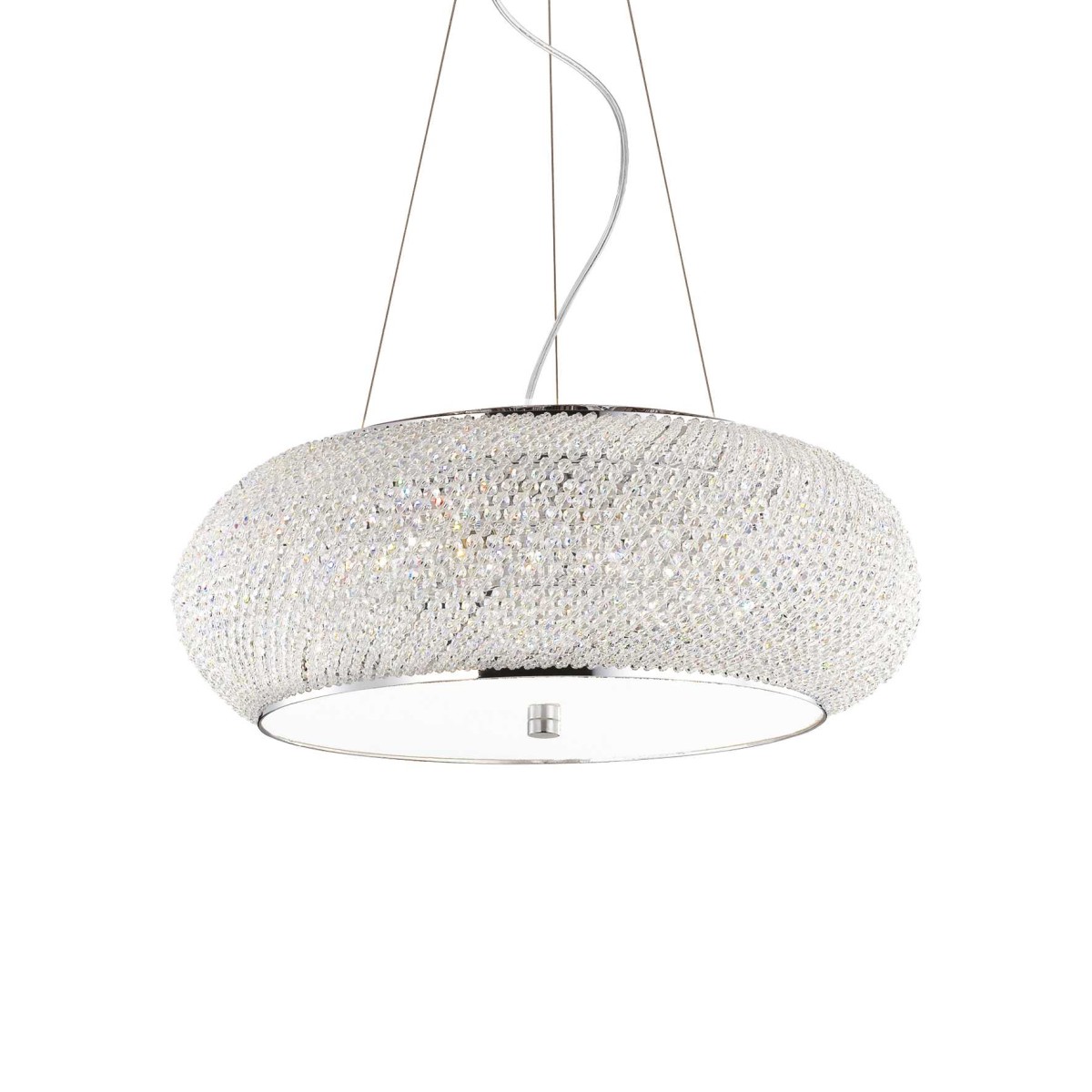 Люстра подвесная Ideal Lux Pasha SP10 Хром E14 082196