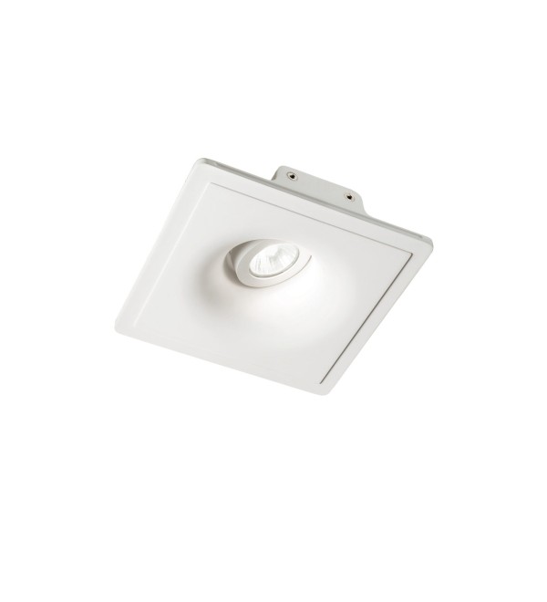 Светильник встраиваемый Ideal Lux Zephyr FI D20 Белый Гипс GU10 155722