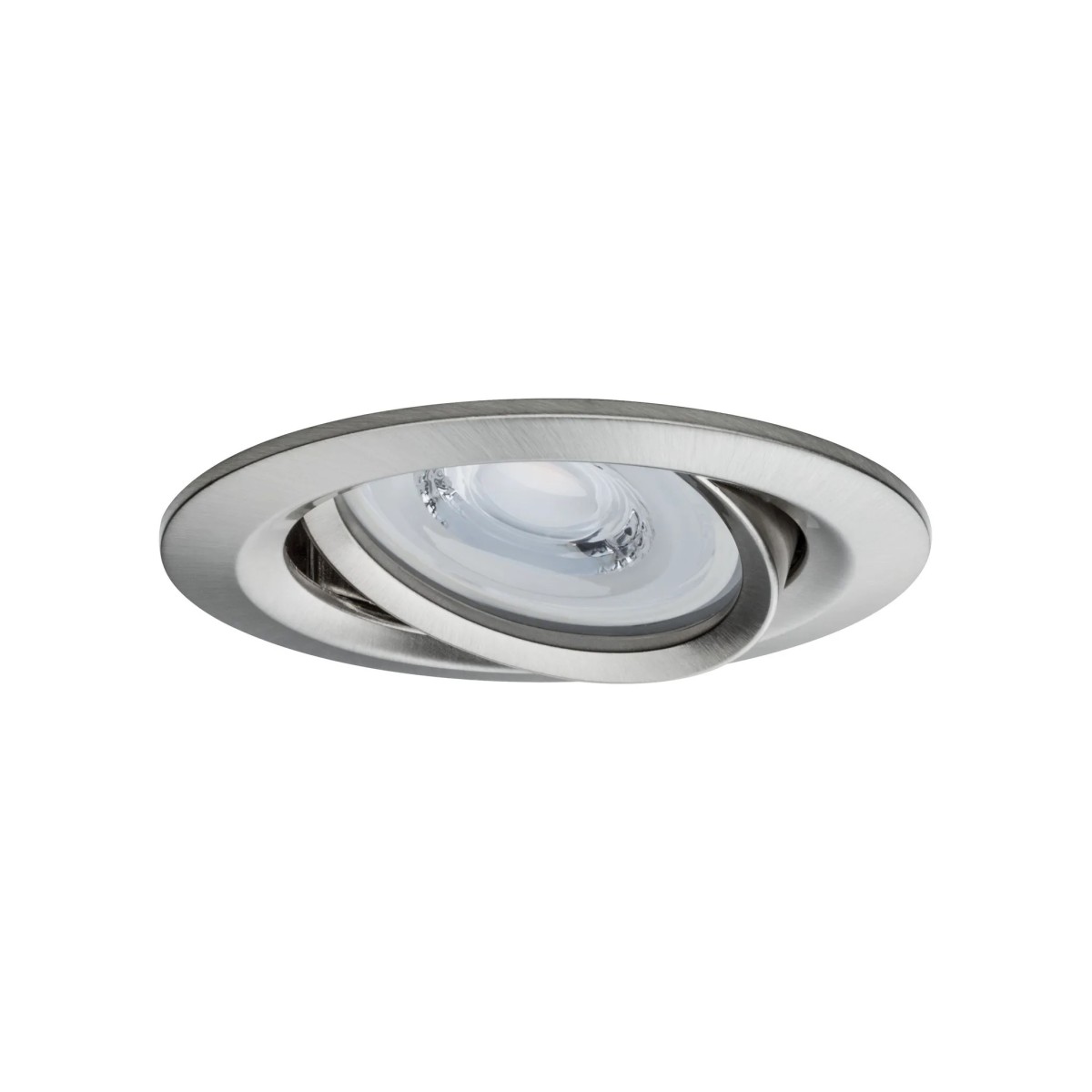 Светильник встраиваемый (набор 3шт.) Paulmann Reflector Coin dimmable 2700К LED Железо тертое 93944