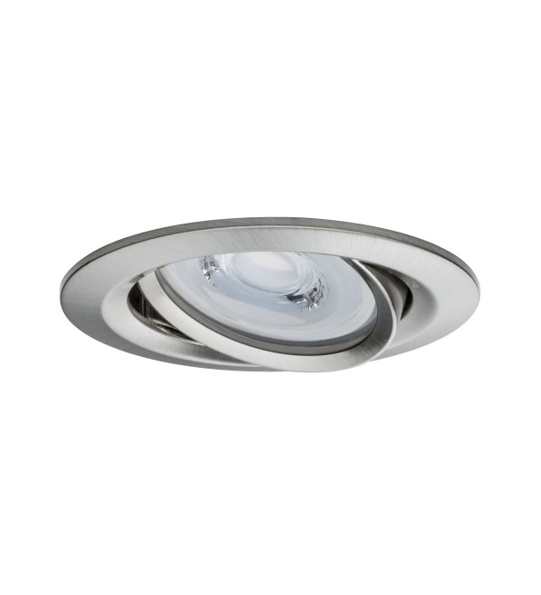 Светильник встраиваемый (набор 3шт.) Paulmann Reflector Coin dimmable 2700К LED Железо тертое 93944