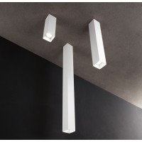 Светильник потолочный Ideal Lux Look PL1 Square D60 H750 Черный GU10 233970