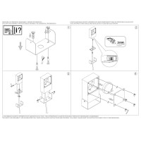 Светильник садово-парковый Ideal Lux Sirio PR1 Серый GX53 345642