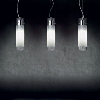 Светильник подвесной Ideal Lux Flam SP1 small D80 Хром E27 027357