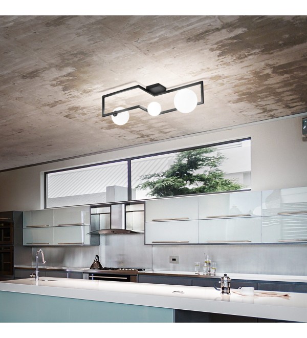 Люстра потолочная Ideal Lux Angolo PL3 Латунь G9 284330