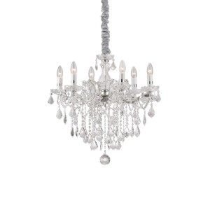 Люстра подвесная Ideal Lux Florian SP6 Хром E14 035628