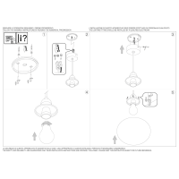 Светильник уличный Ideal Lux Sole SP1 D30 Опал E27 135991