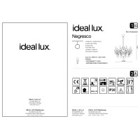 Люстра подвесная Ideal Lux Negresco SP10 Хром E14 141060