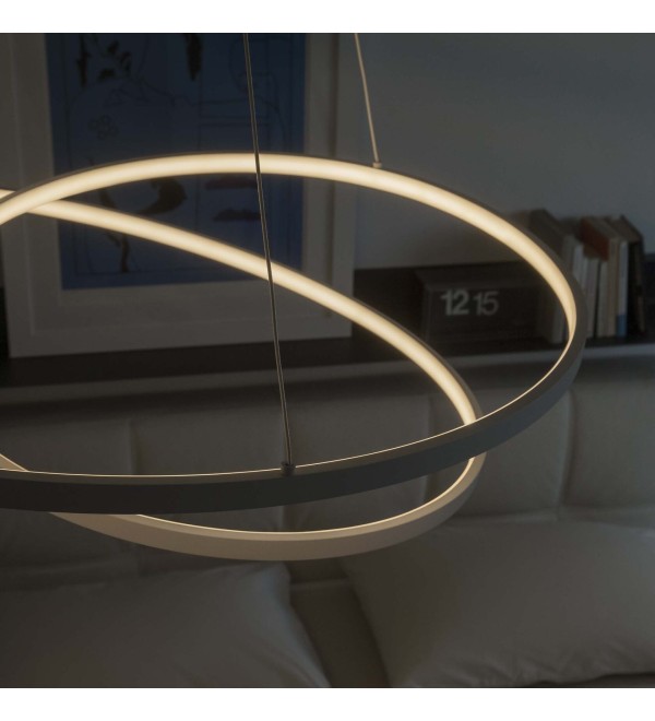 Люстра подвесная Ideal Lux Oz SP D080 DALI Черный 3000К 304588