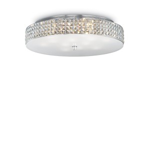 Люстра потолочная Ideal Lux Roma PL12 Хром G9 087870