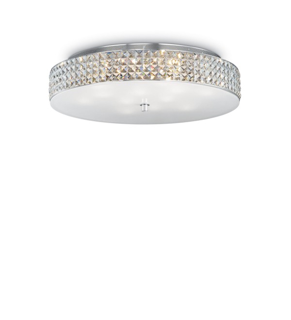 Люстра потолочная Ideal Lux Roma PL12 Хром G9 087870