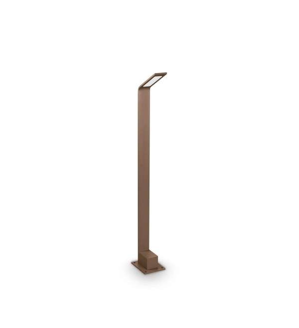 Светильник садово-парковый Ideal Lux Agos PT H80 3000K Кофе LED 326726