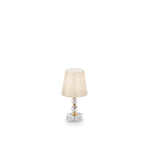 Лампа настольная Ideal Lux Queen TL1 Small Золото E27 077734
