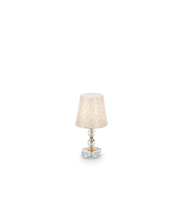 Лампа настольная Ideal Lux Queen TL1 Small Золото E27 077734