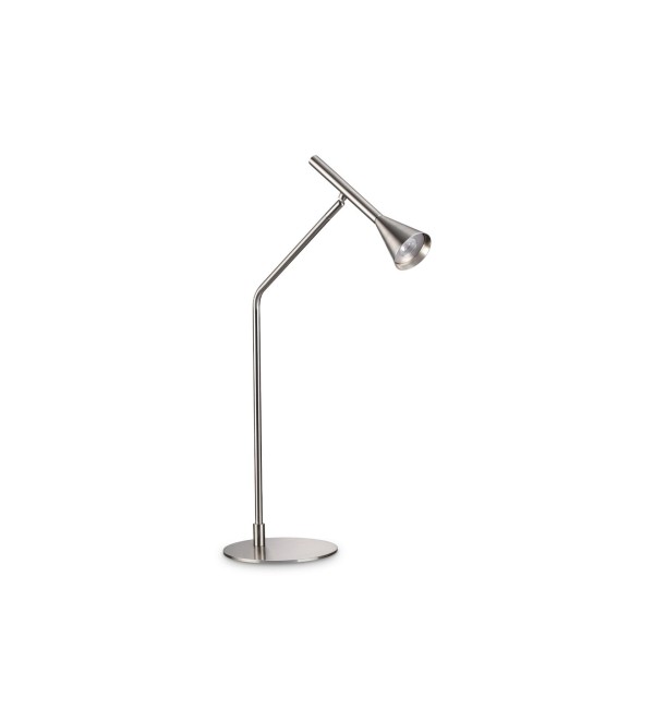 Лампа настольная Ideal Lux Diesis TL Никель 3000К LED 291093