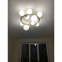 Люстра подвесная Ideal Lux Perlage SP30 Белый G9 296746