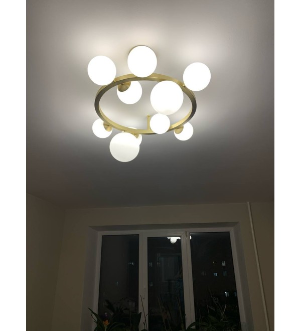 Люстра подвесная Ideal Lux Perlage SP30 Белый G9 296746