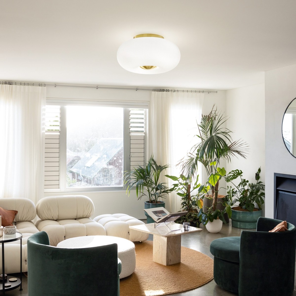 Люстра потолочная Ideal Lux Arizona PL2 GX53 Белый 214498