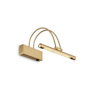 Светильник настенный Ideal Lux Bow AP D26 Латунь LED 3000К 121154