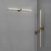 Светильник настенный Ideal Lux Essence AP Square D115 Luce Dir. 3000K Латунь 371726