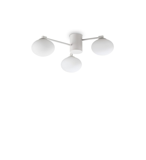 Люстра потолочная Ideal Lux Hermes PL3 D60 Белый G9 322667