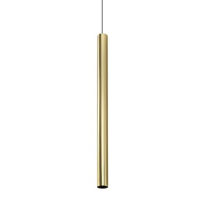 Светильник подвесной Ideal Lux Look SP01 Round D6.0 H100 Латунь GU10 371634