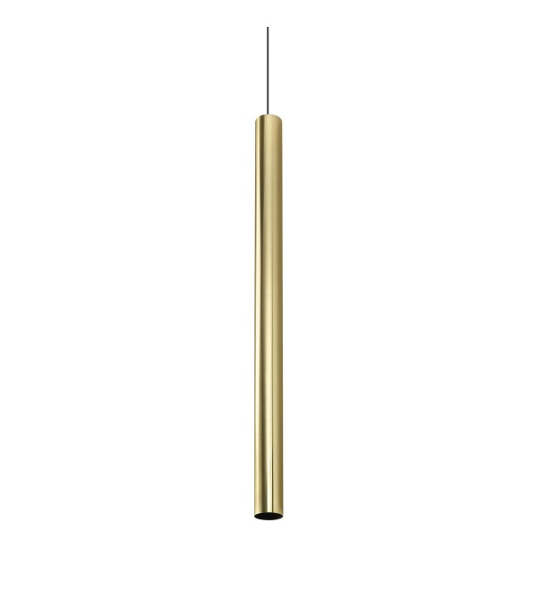 Светильник подвесной Ideal Lux Look SP01 Round D6.0 H100 Латунь GU10 371634