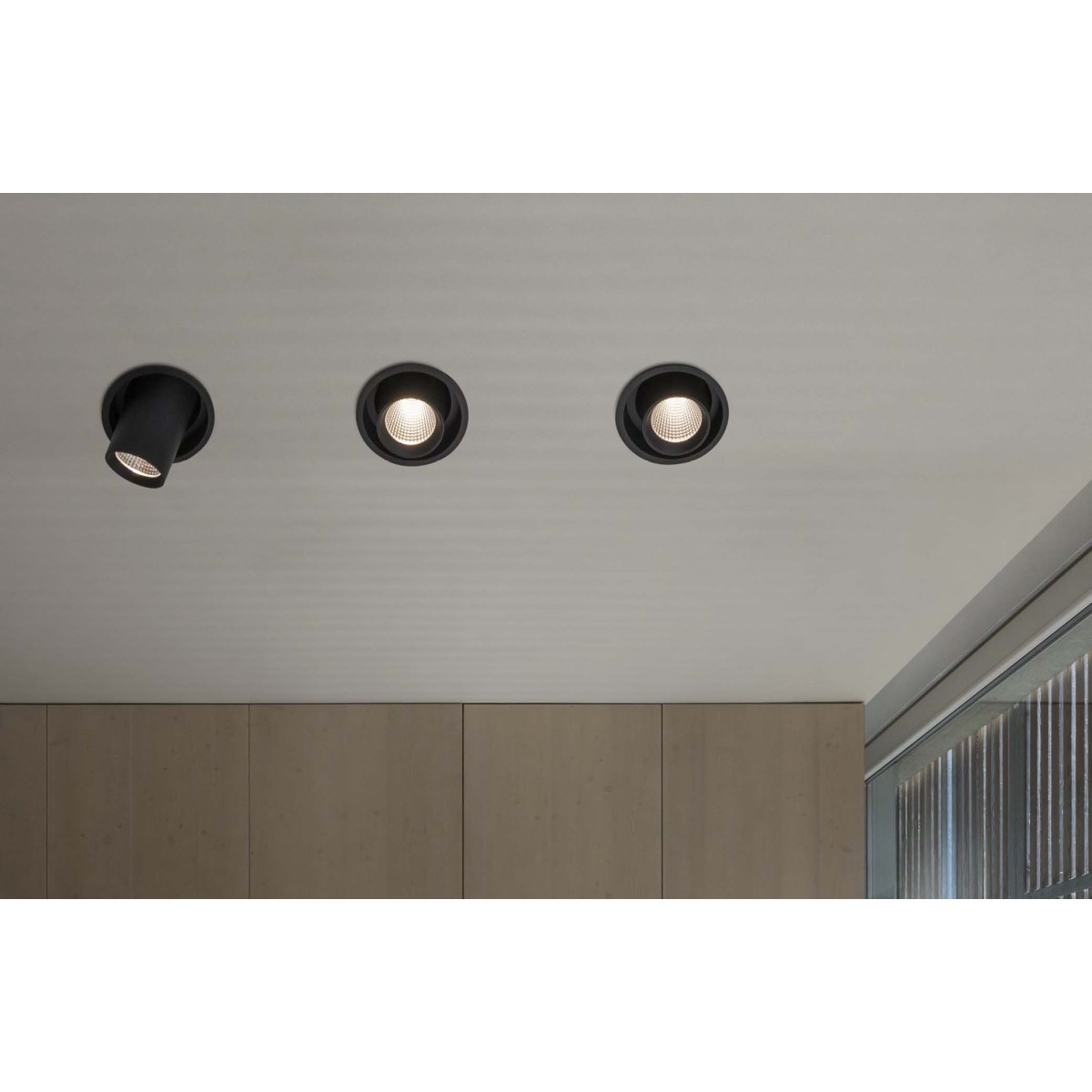 Светильник встраиваемый Ideal Lux Nova FI 12W 3000K LED Черный 248189