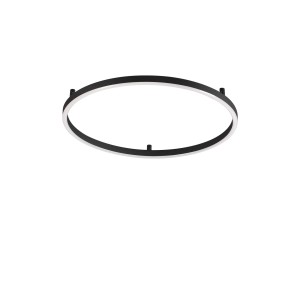 Люстра потолочная Ideal Lux Oracle Slim PL D050 Round Черный 4000К 341903