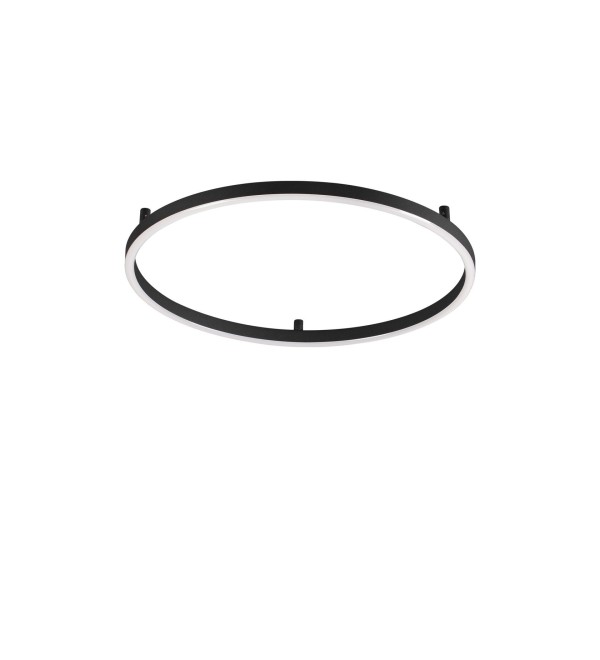 Люстра потолочная Ideal Lux Oracle Slim PL D050 Round Черный 4000К 341903