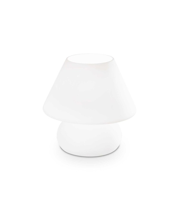 Лампа настольная Ideal Lux Prato TL1 Big Белый E27 074702