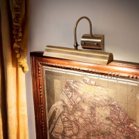 Подсветка для картин Ideal Lux Retro AP2 Античная латунь E14 144917