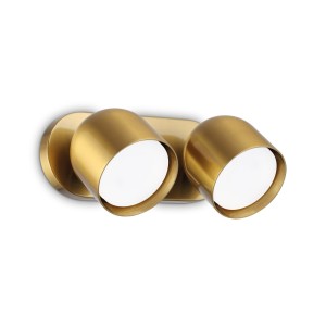 Светильник настенный Ideal Lux Dodo AP2 Латунь GX53 327921
