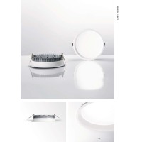 Светильник встраиваемый Ideal Lux DEEP FI 10Вт 4000К LED 230В Белый 249025