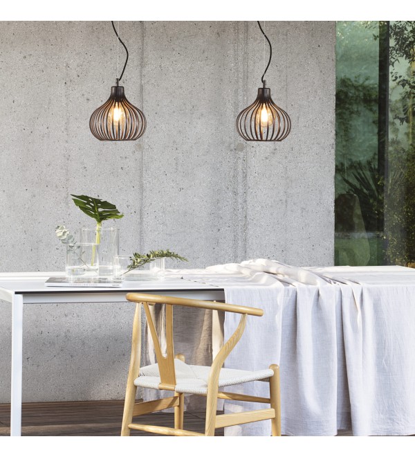 Светильник подвесной Ideal Lux Onion SP1 D38 Коричневый E27 205298