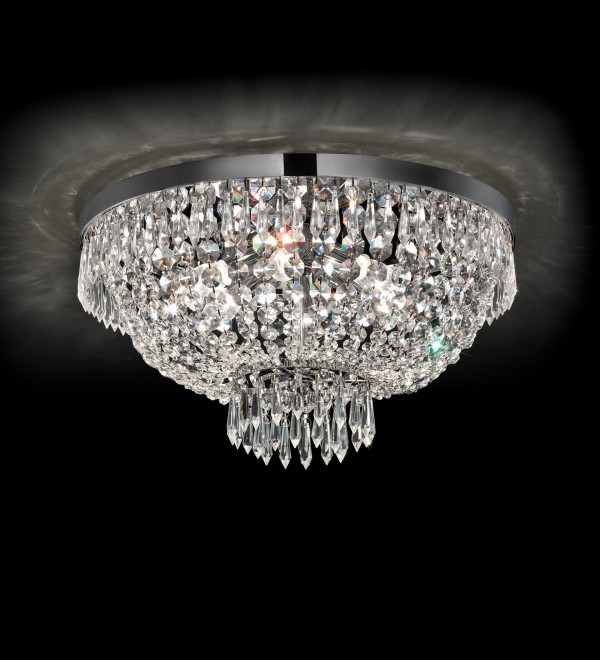 Люстра потолочная Ideal Lux Caesar PL6 Хром G9 093475
